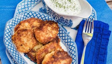 Kartoffelpürree Sauerkraut Patties